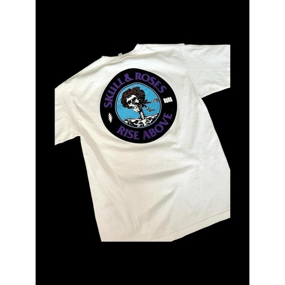 Grateful Dead Other - Skulls And Roses Rise Above Tshirt Sz Medium Grateful Dead Band Dead And Co.